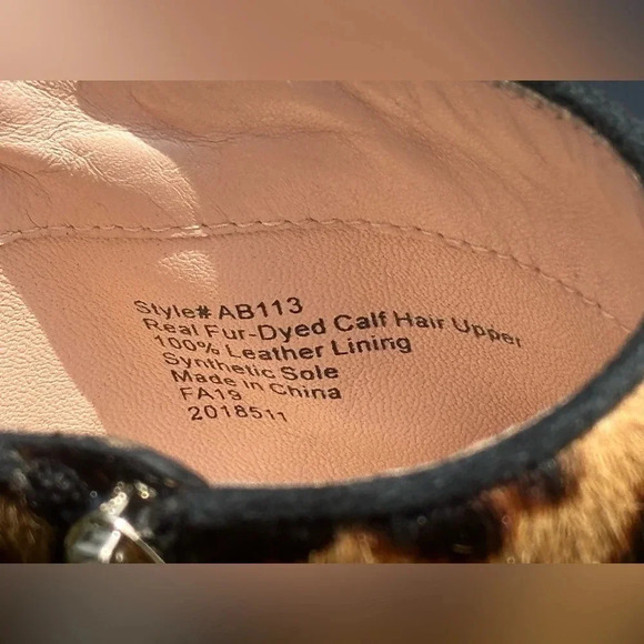 J. Crew — Calf Hair Animal Print Ankle Boots - Picture 7 of 7